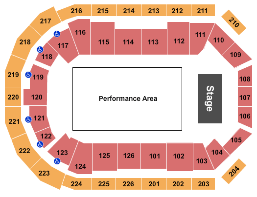 Maverik Center Hot Wheels Monster Trucks Seating Chart